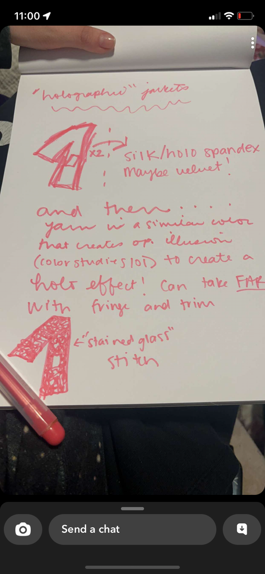 Chelsea Custom Shruggie and 2 beanie