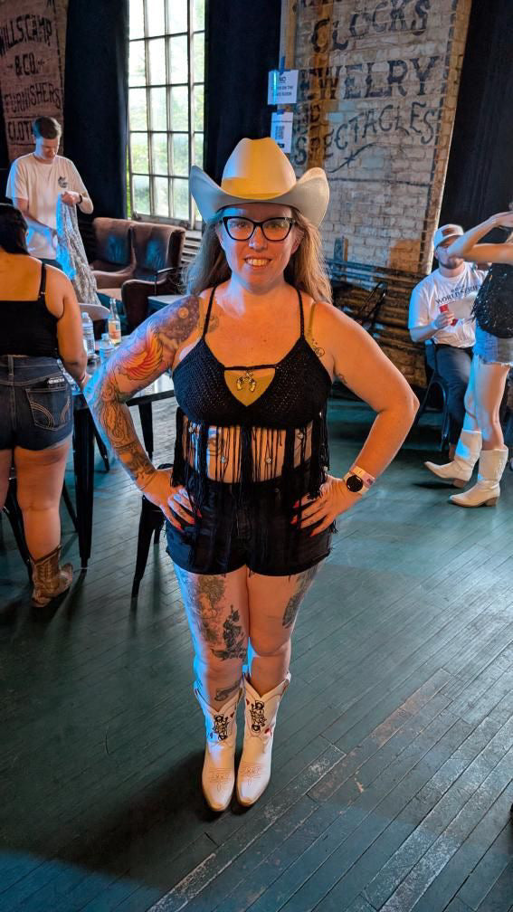 Funky Fringe Top Pattern