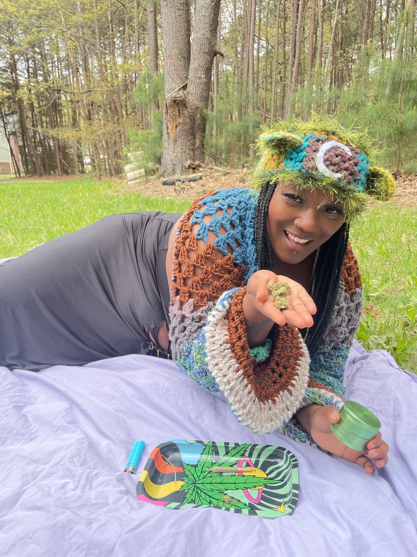 SunnyDaze Vibrations XXL Shrug