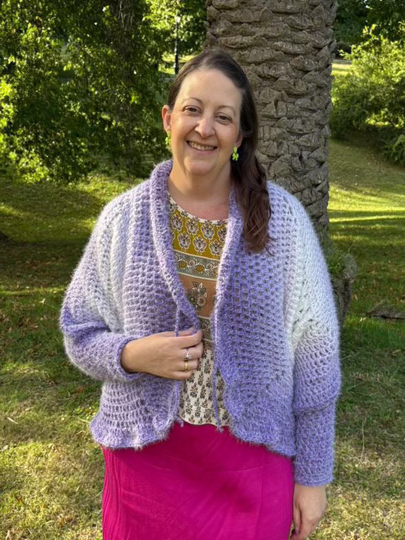 Butter Kisses Crochet Cardigan Pattern