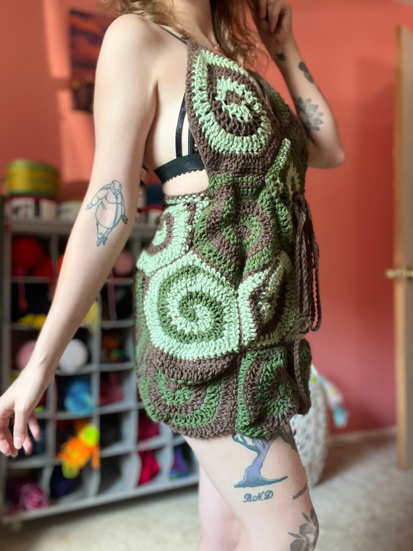 Trippy Daze Dress Prototype S-L