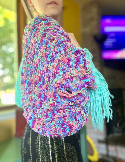 Fringe Fantasy Shrug XS-L