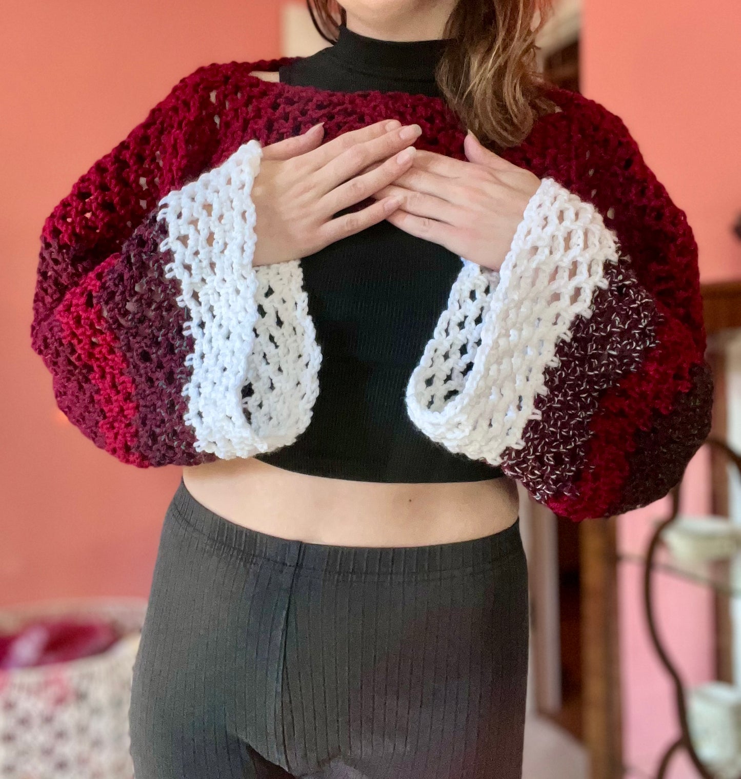 Fishnet Fantasy Shrug XS-L