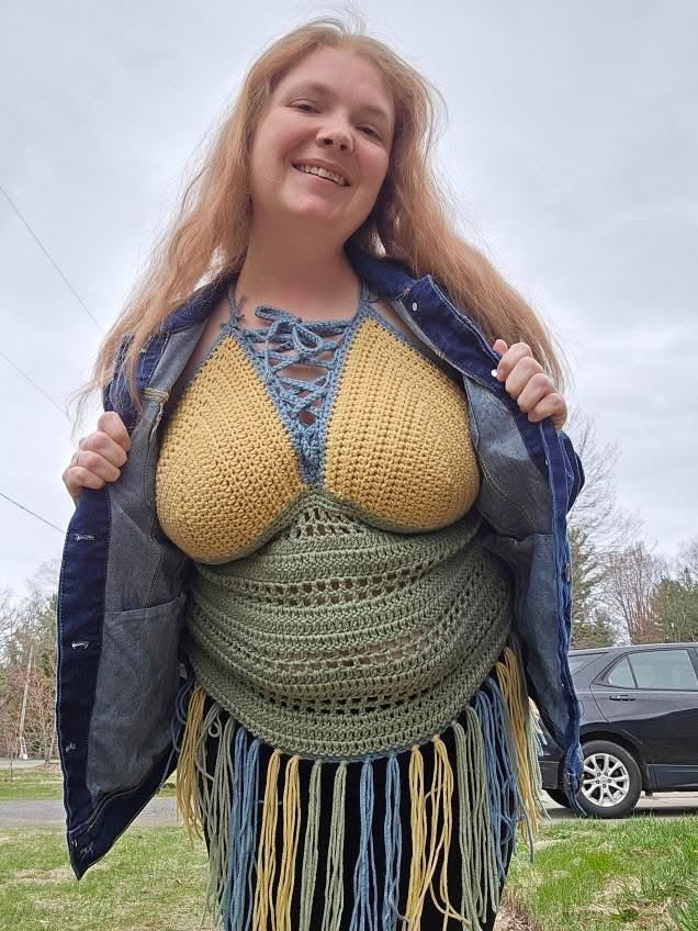 Funky Fringe Top Pattern