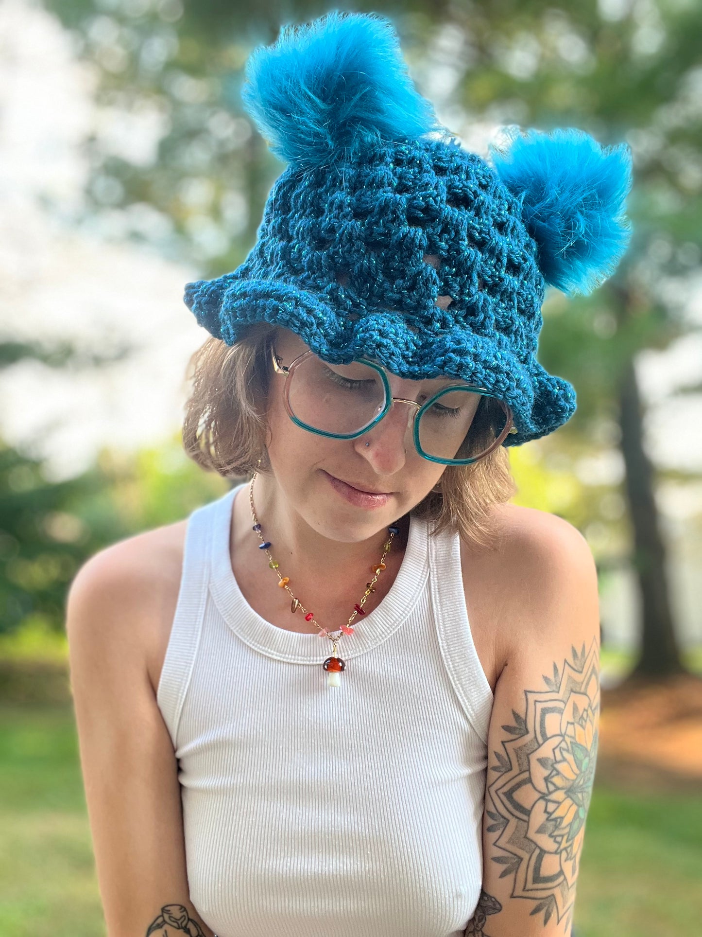 Blue Aikido Cap