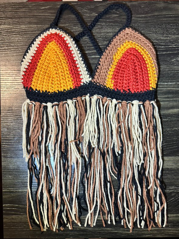 Funky Fringe Top Pattern
