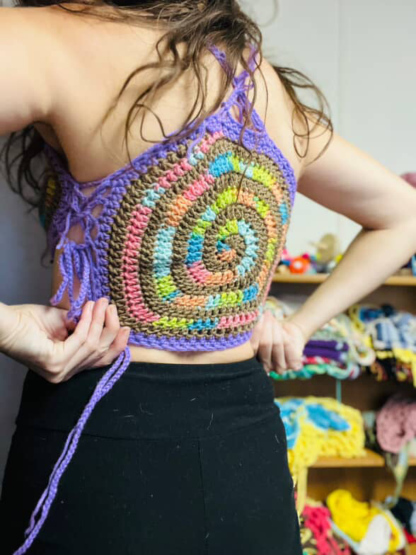 Swirlie Girlie Top Pattern