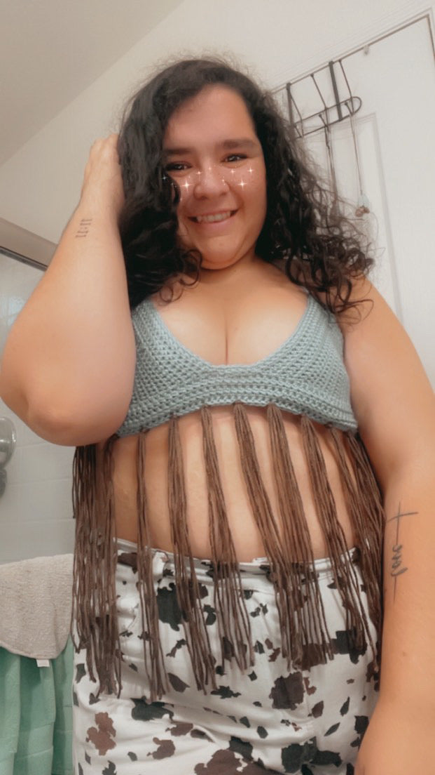 Funky Fringe Top Pattern
