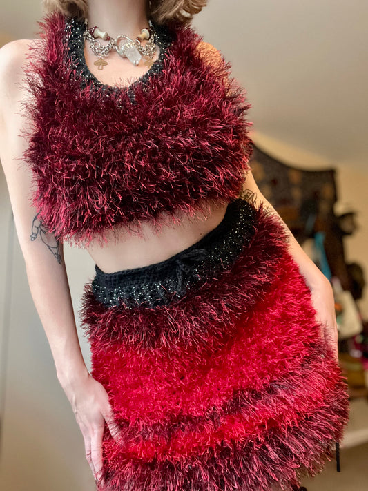 Furry Fae Crochet Set XS/S/M