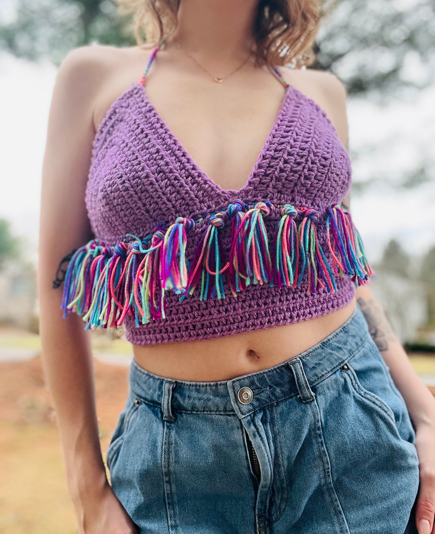 Funky Fringe Top Pattern
