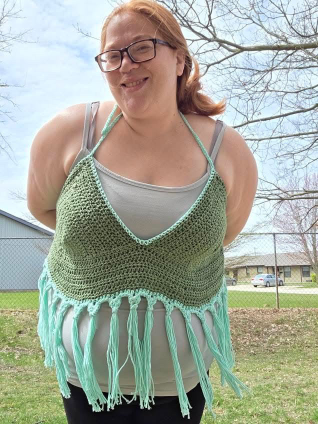 Funky Fringe Top Pattern