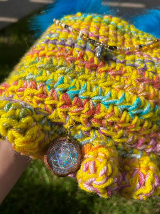 Celestial Daze Yellow Bucket Hat