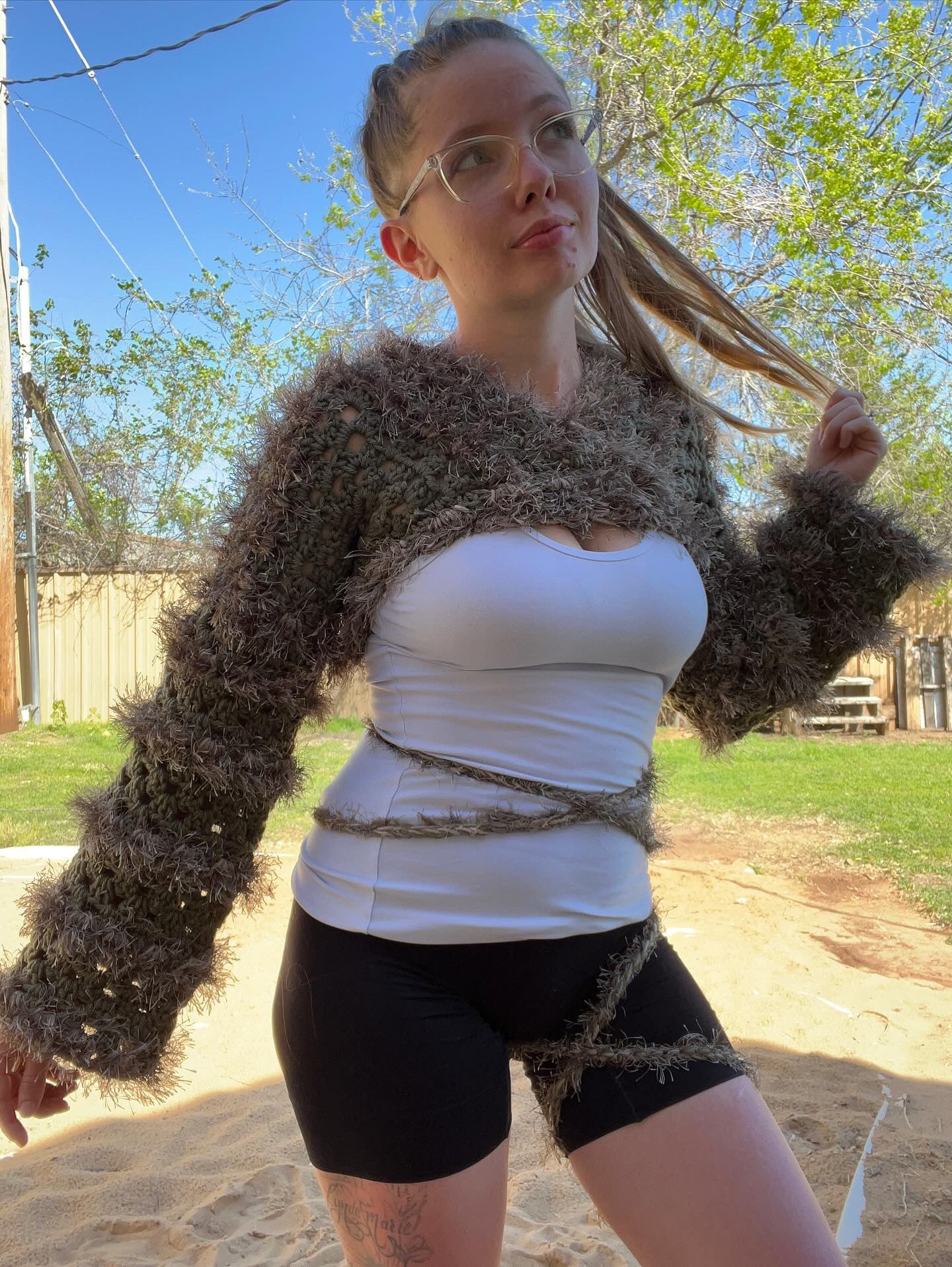 Moss Fairy Bolero PDF Pattern