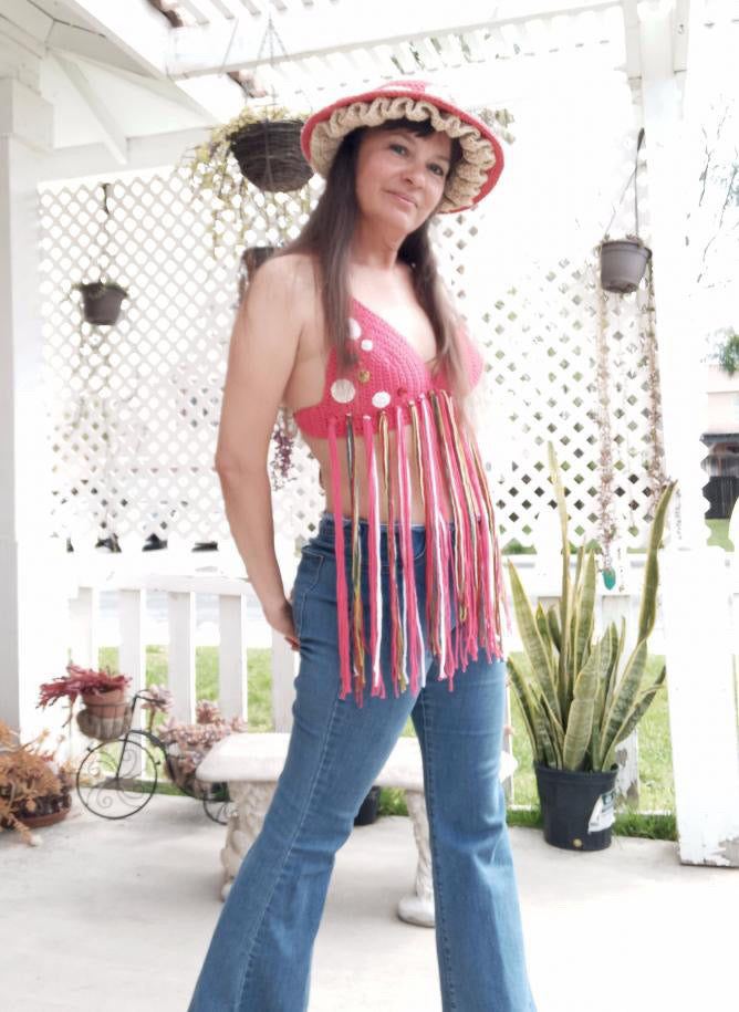 Funky Fringe Top Pattern