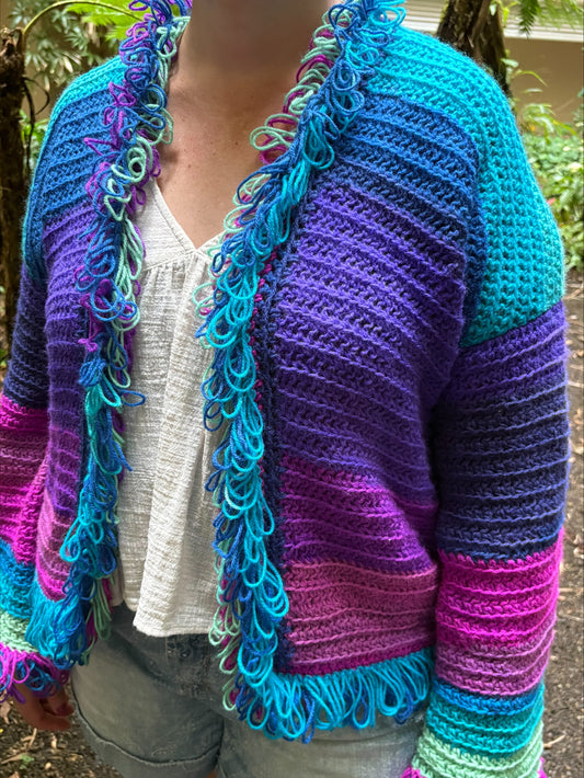 Shaggy Bliss Cardigan Pattern