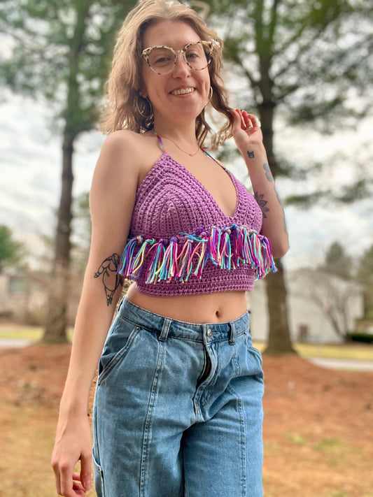 Funky Fringe Top Small/Medium