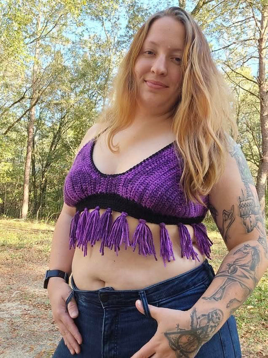 Funky Fringe Top Pattern