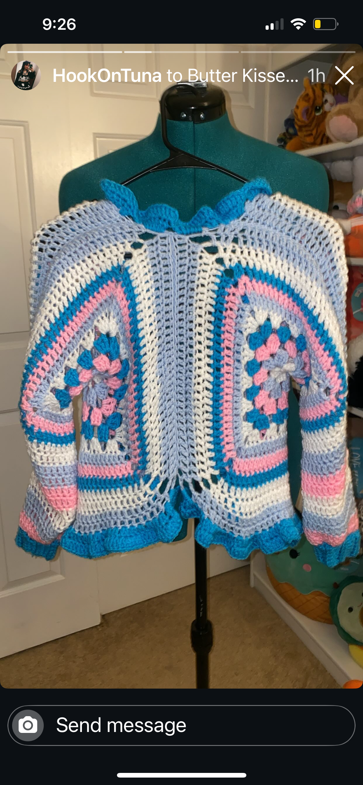 Butter Kisses Crochet Cardigan Pattern