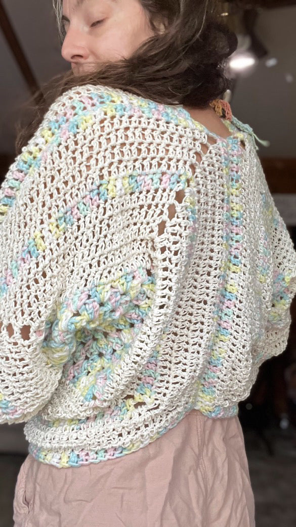 Butter Kisses Crochet Cardigan Pattern