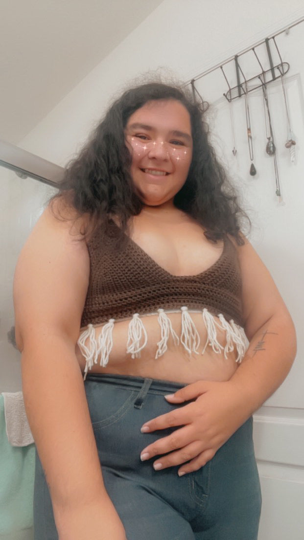 Funky Fringe Top Pattern