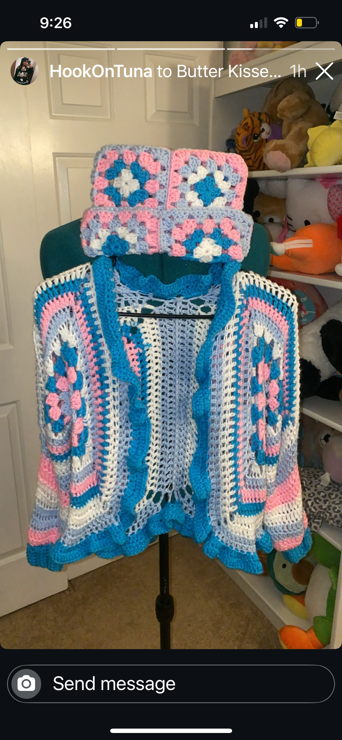 Butter Kisses Crochet Cardigan Pattern