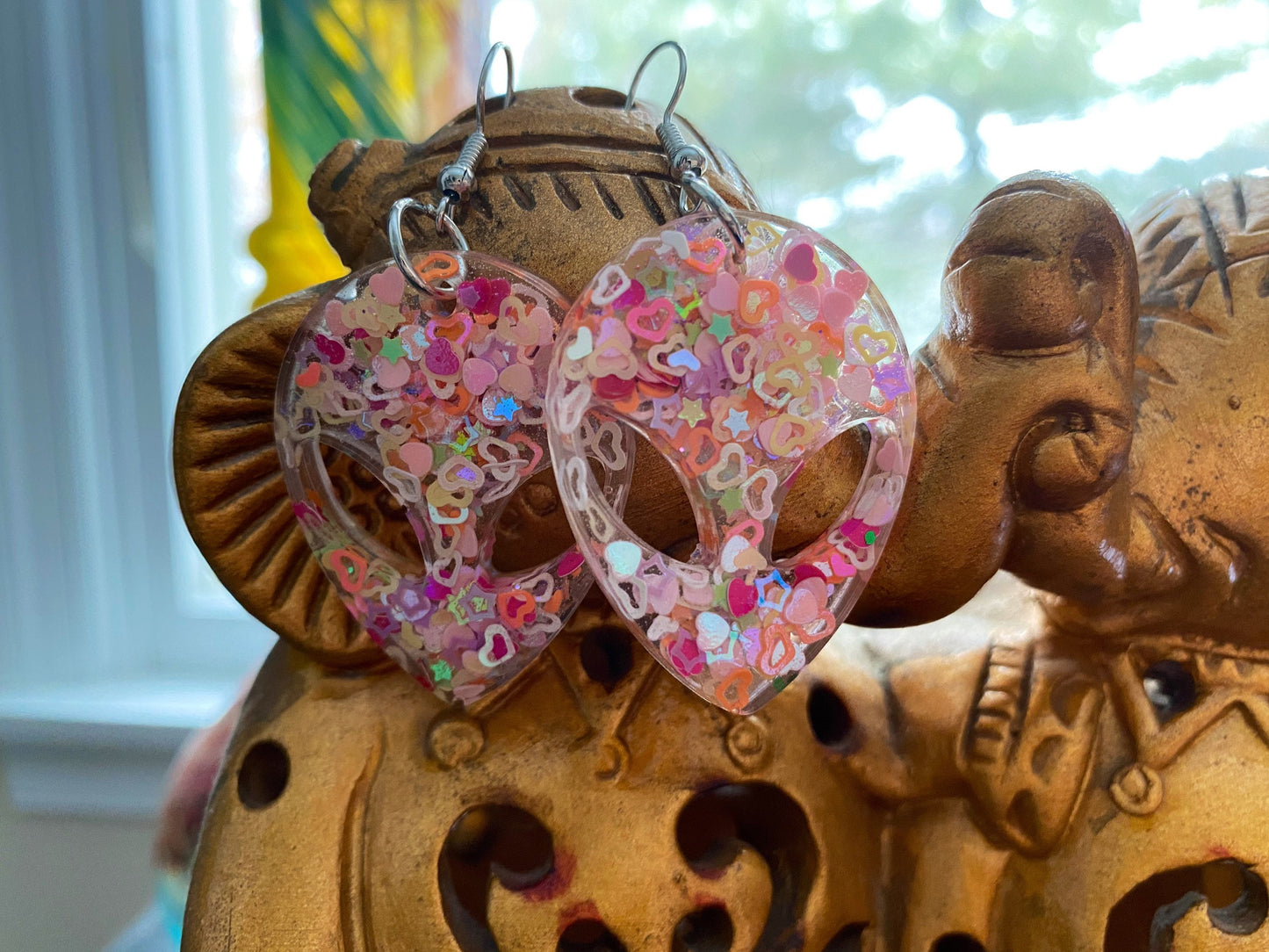 Psychedelic Lovers Drop Earrings