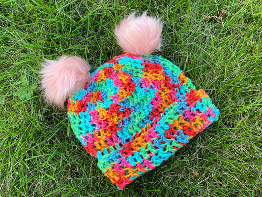 Aikido Caps Papaya Punch Beanie