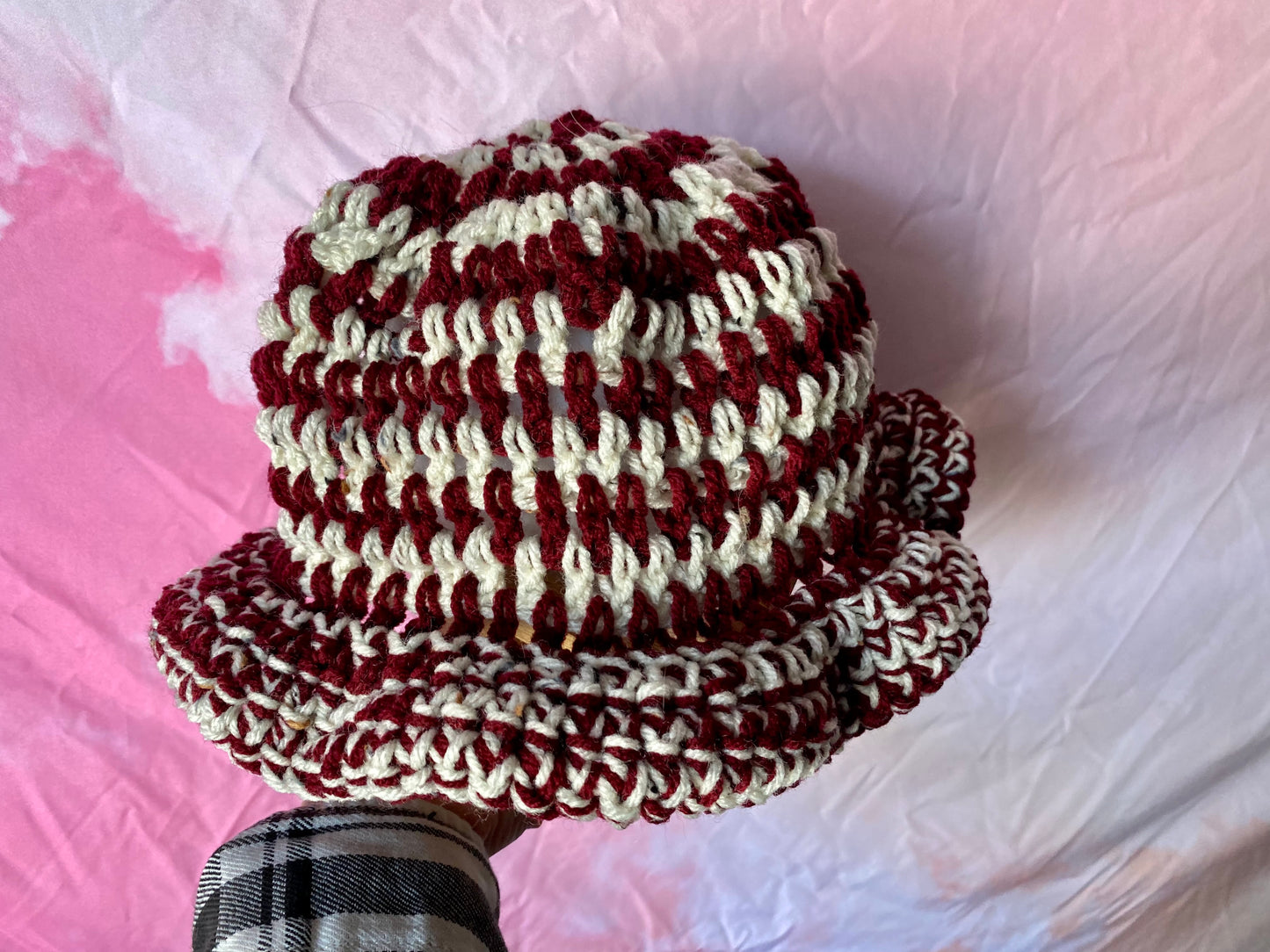 Trippy Lover Crochet Bucket Hat