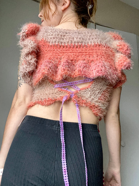 Fairy Fae Crochet Shrug and Top Set