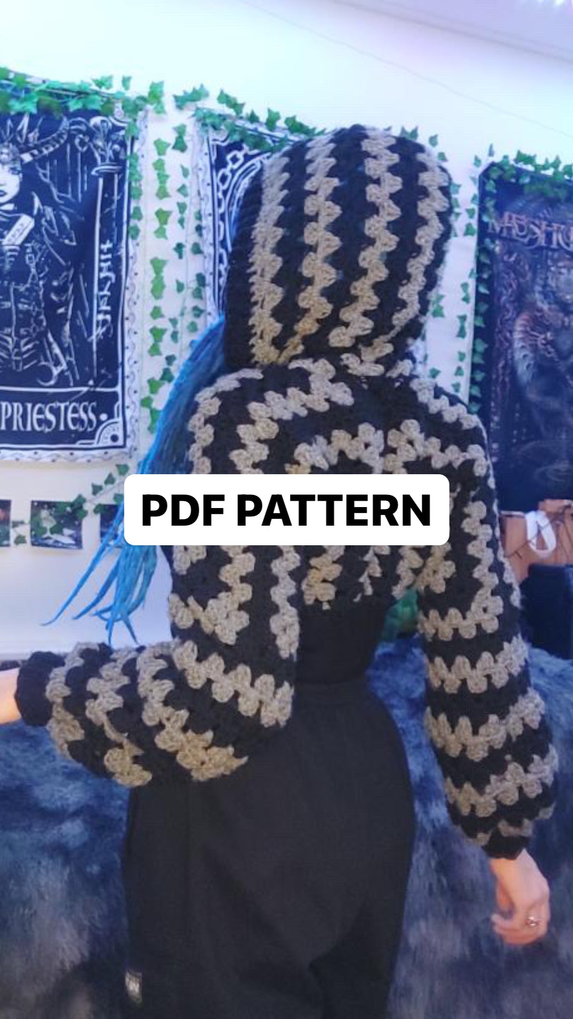 Hooded Bolero PDF Pattern