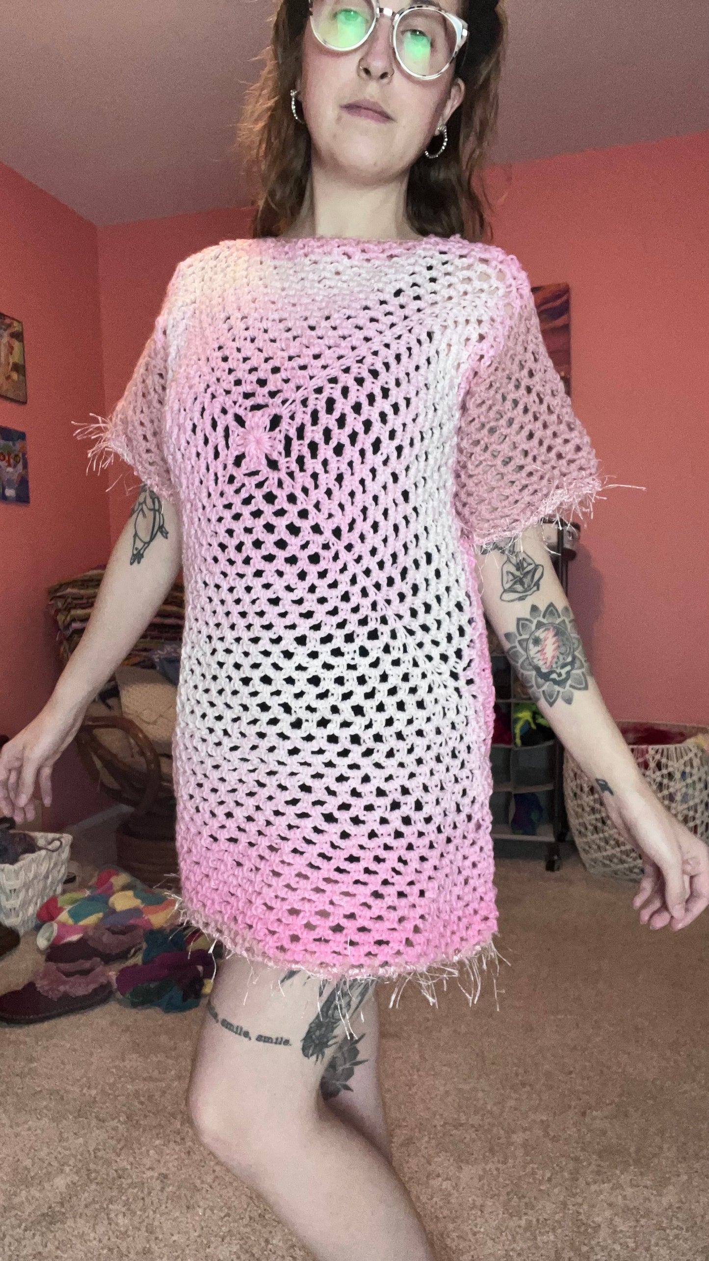 The Sirene Mesh Dress XS-L