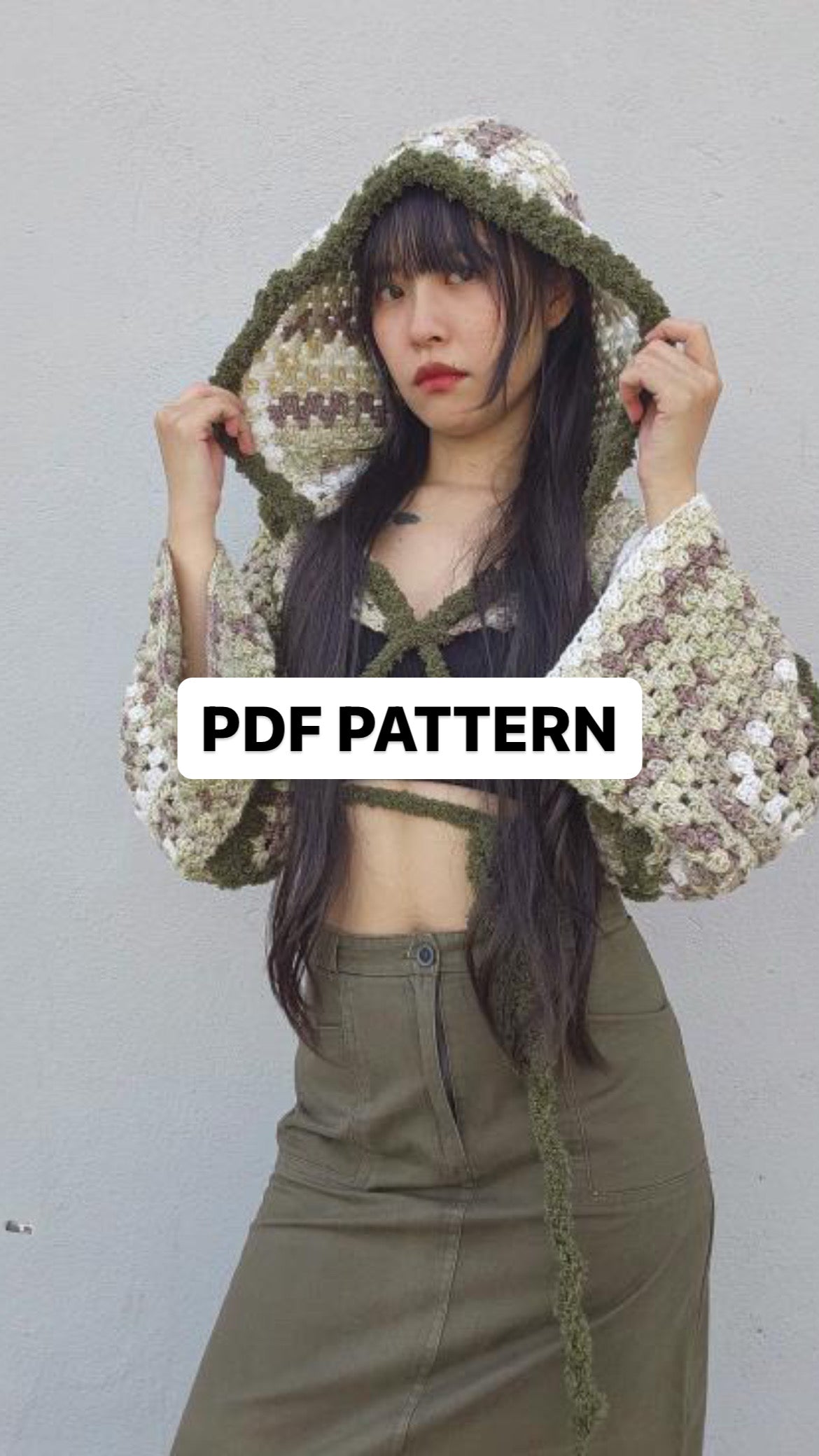 Moss Fairy Bolero PDF Pattern