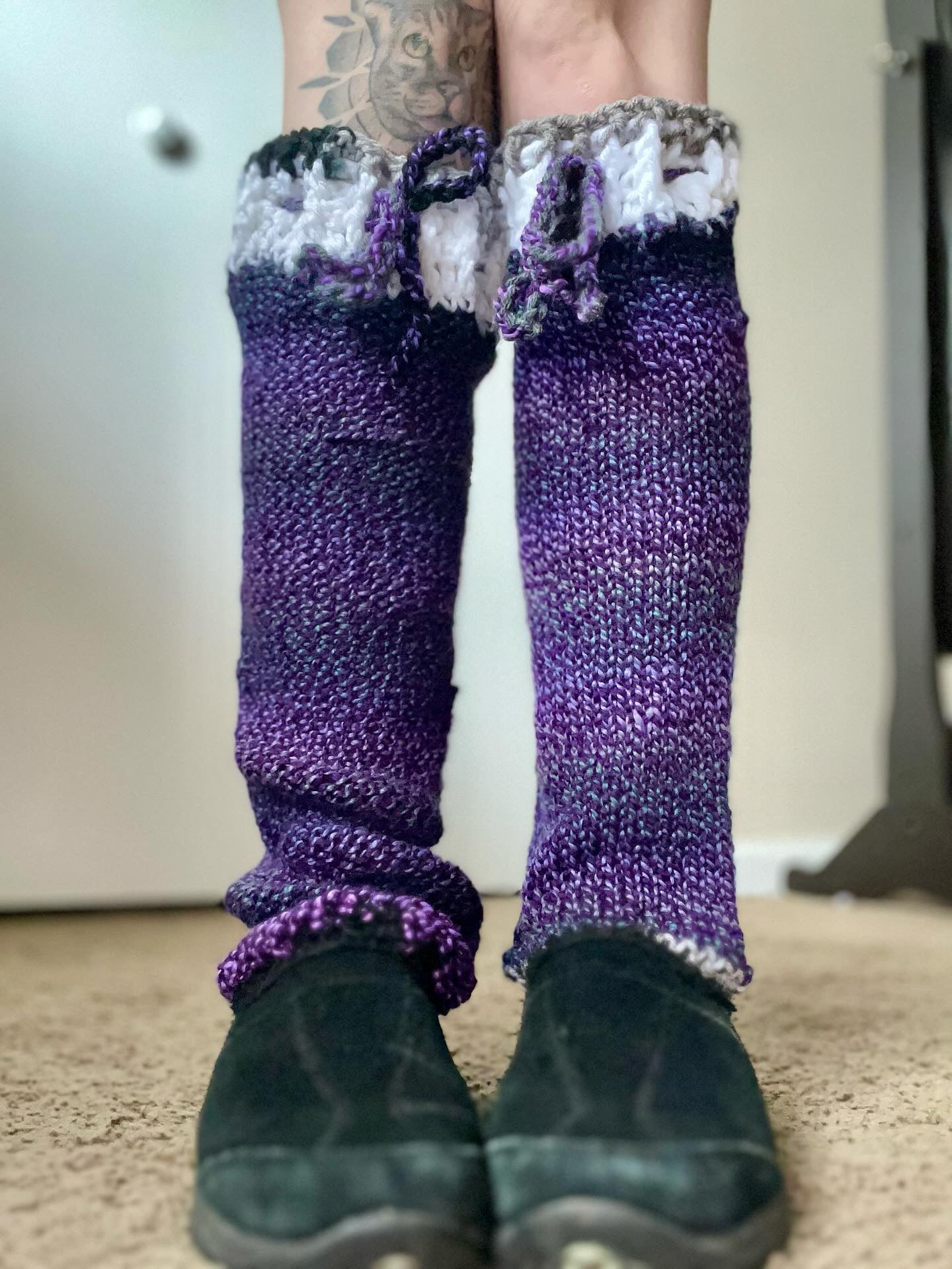 Ganja White Night Legwarmers PixieDaze Collab