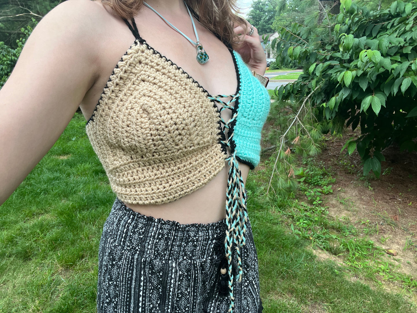 Braided Crochet Top S-XL