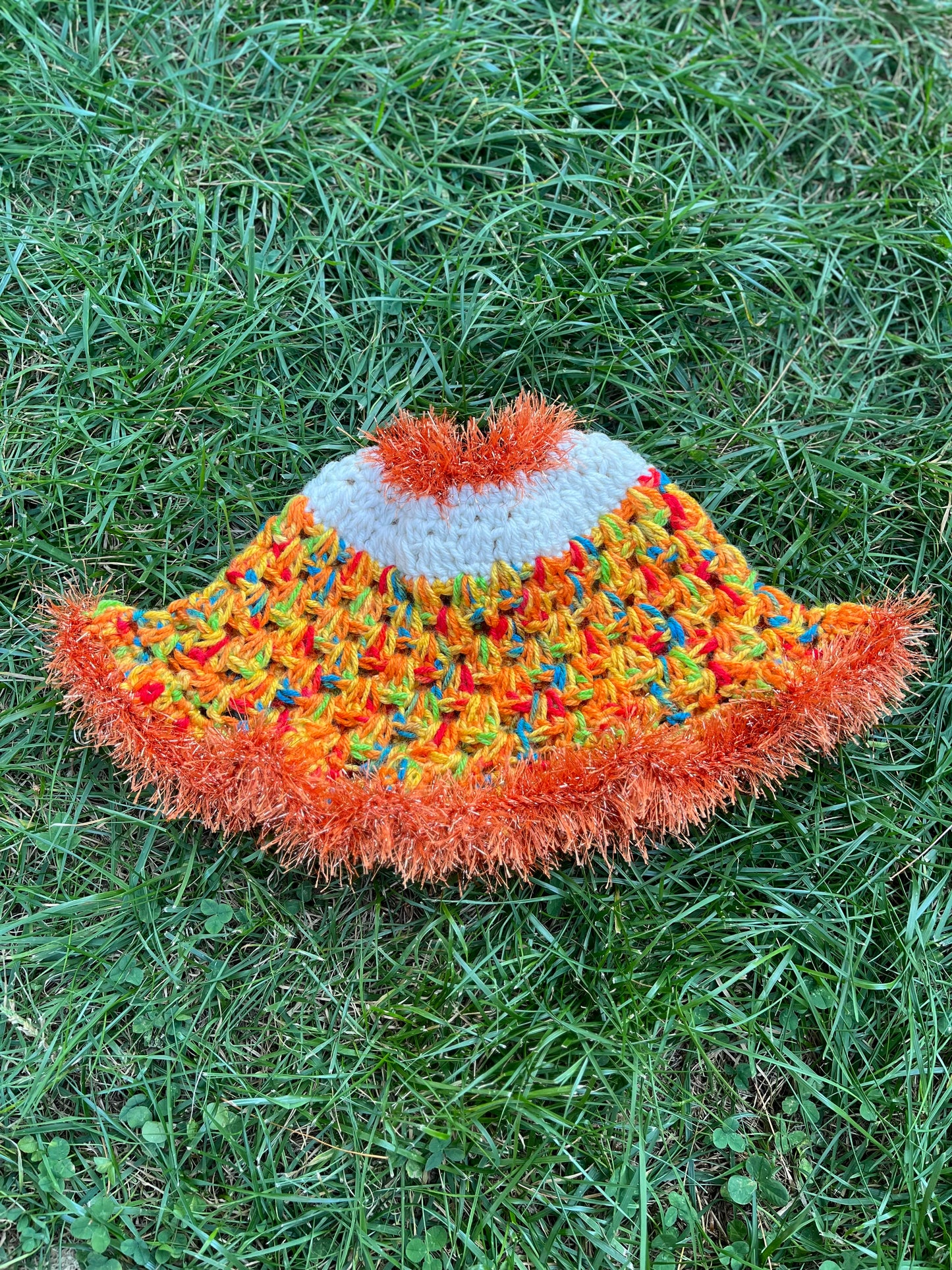 Orange Eye Perspective Bucket Hat