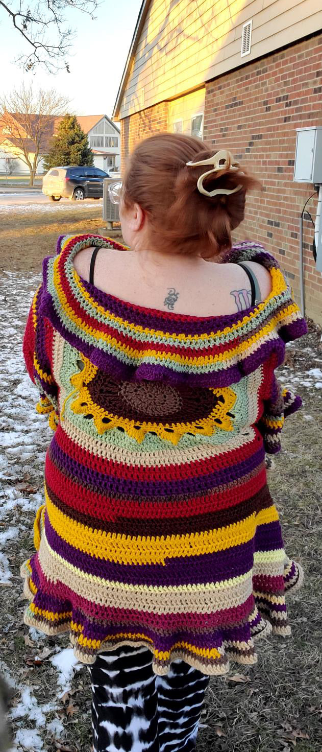 Sunlit Oracle Shrug PDF Pattern