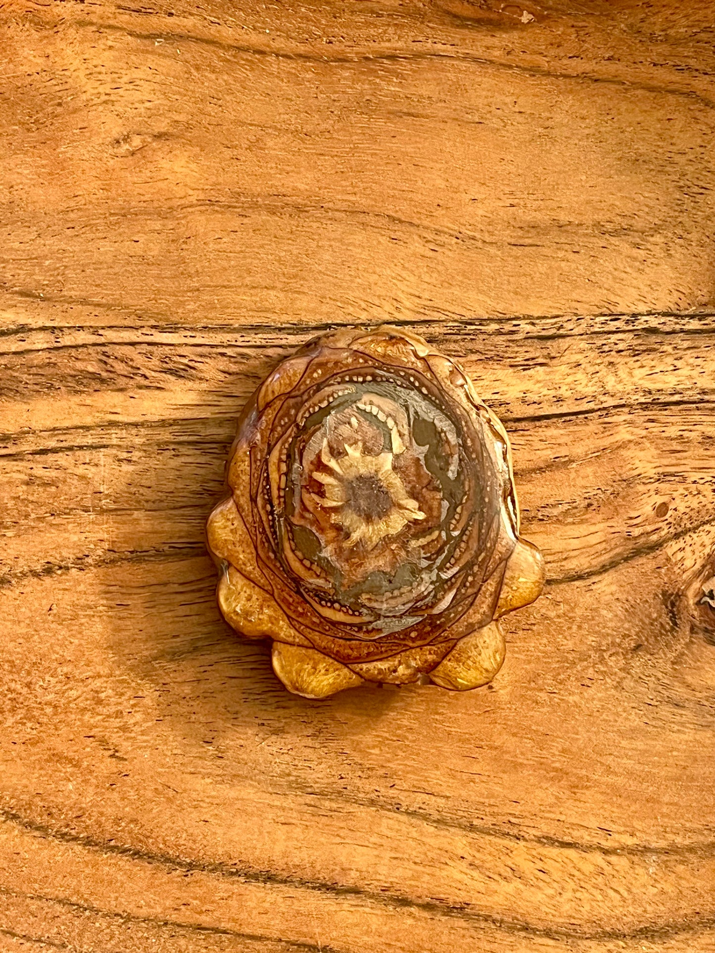 Large Brain Pinecone Pendant