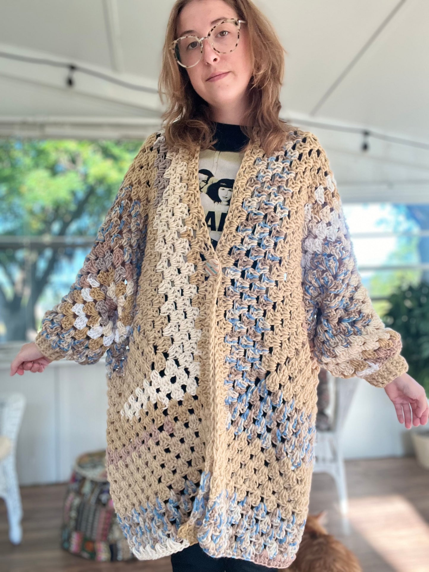 Beach Babe Oversized Cardigan XS-3XL
