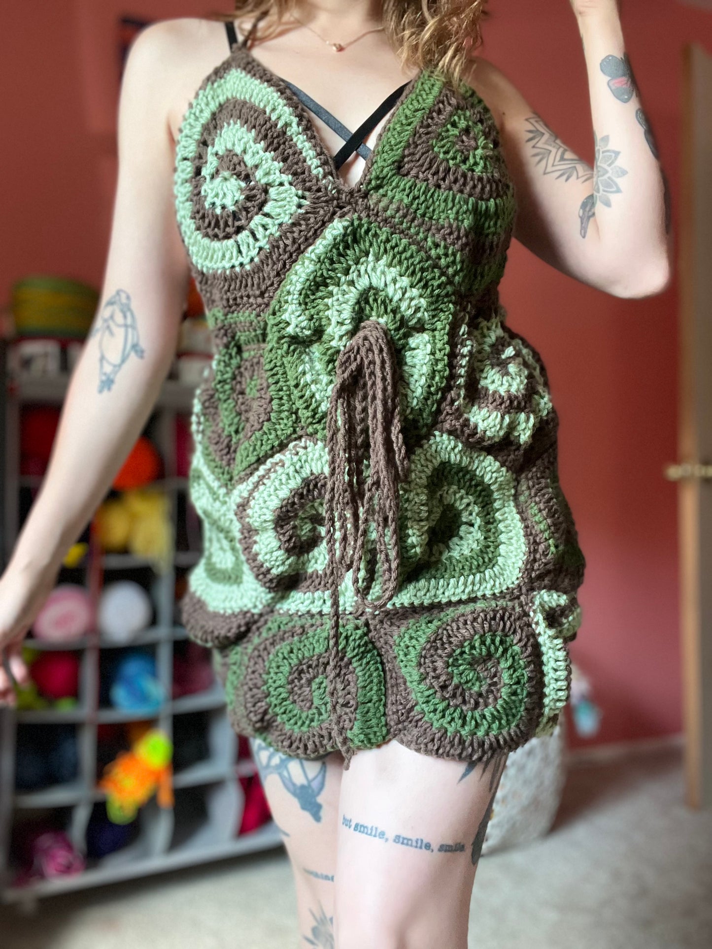 Trippy Daze Dress Prototype S-L