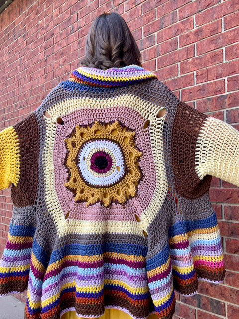 Sunlit Oracle Shrug PDF Pattern