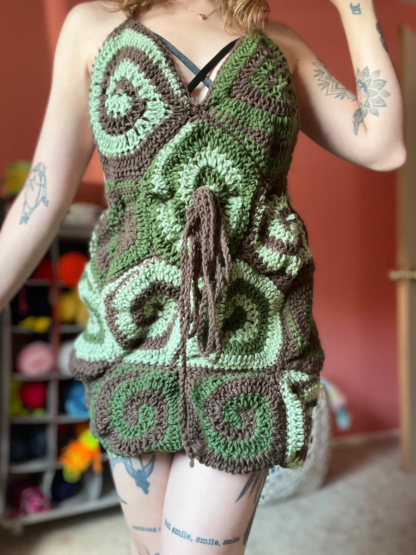 Trippy Daze Dress Prototype S-L