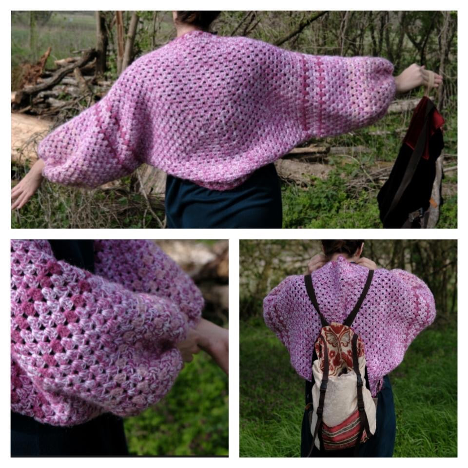 Not Your Granny’s Shrug PDF Pattern