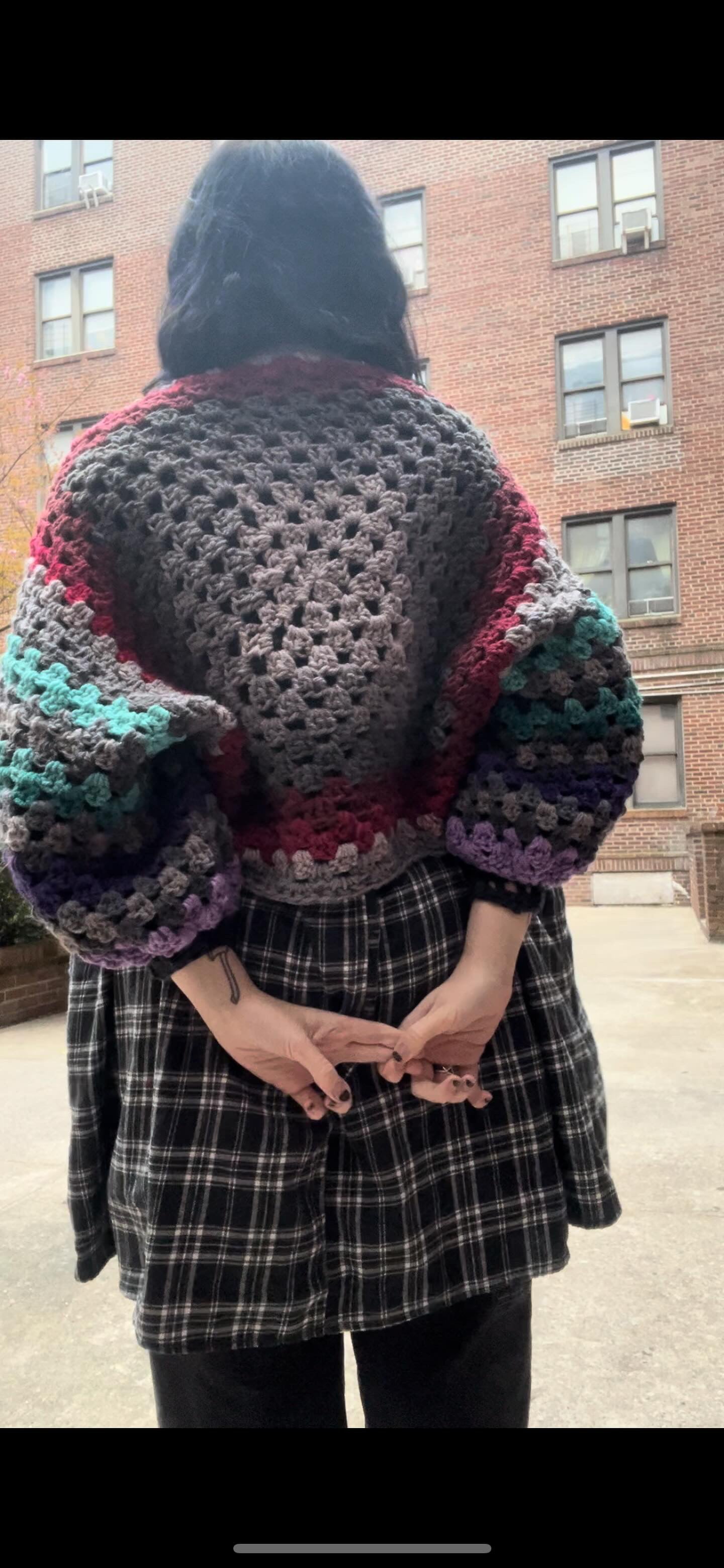 Not Your Granny’s Shrug PDF Pattern