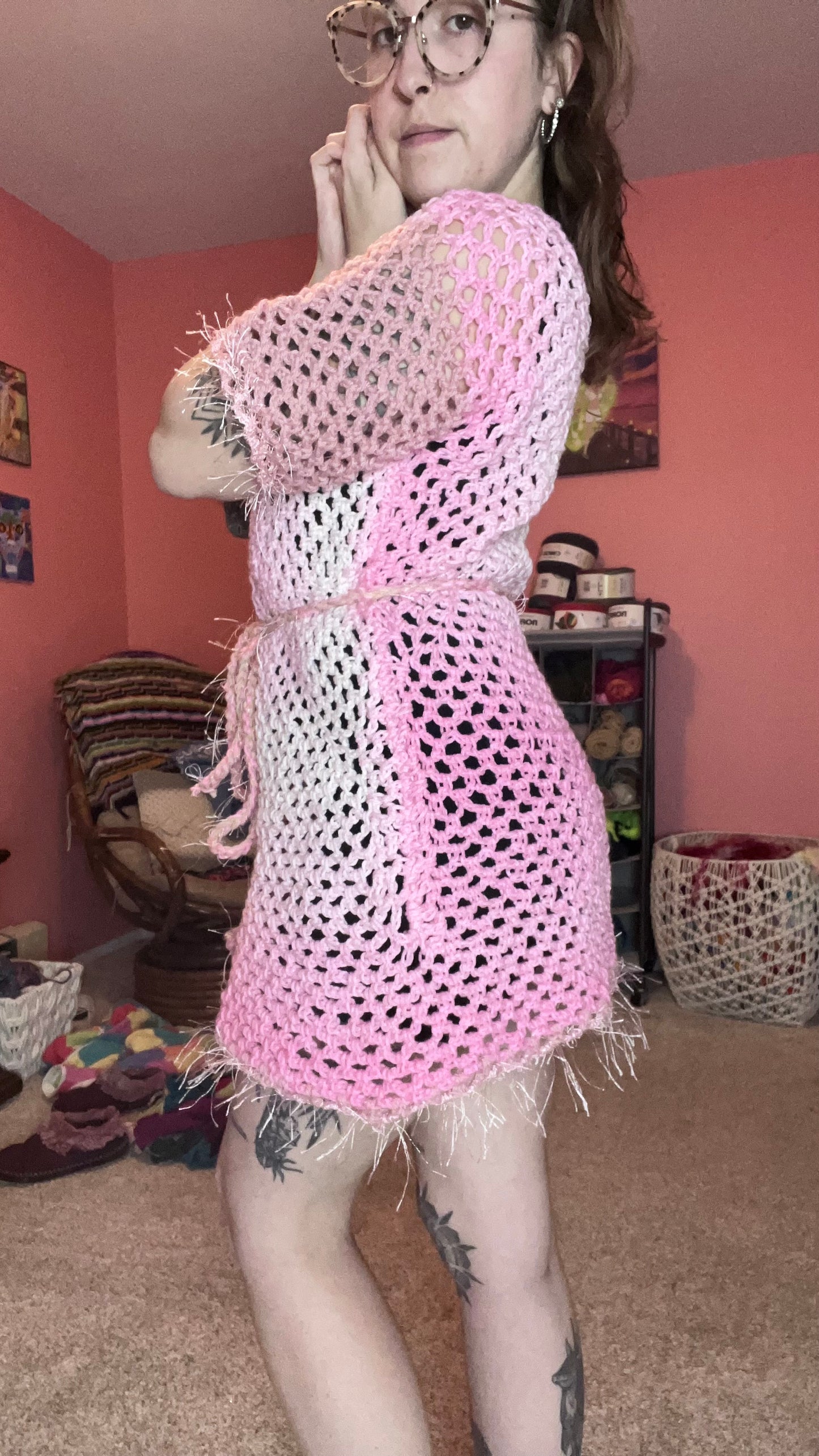 The Sirene Mesh Dress XS-L