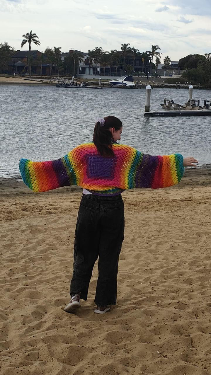 Not Your Granny’s Shrug PDF Pattern