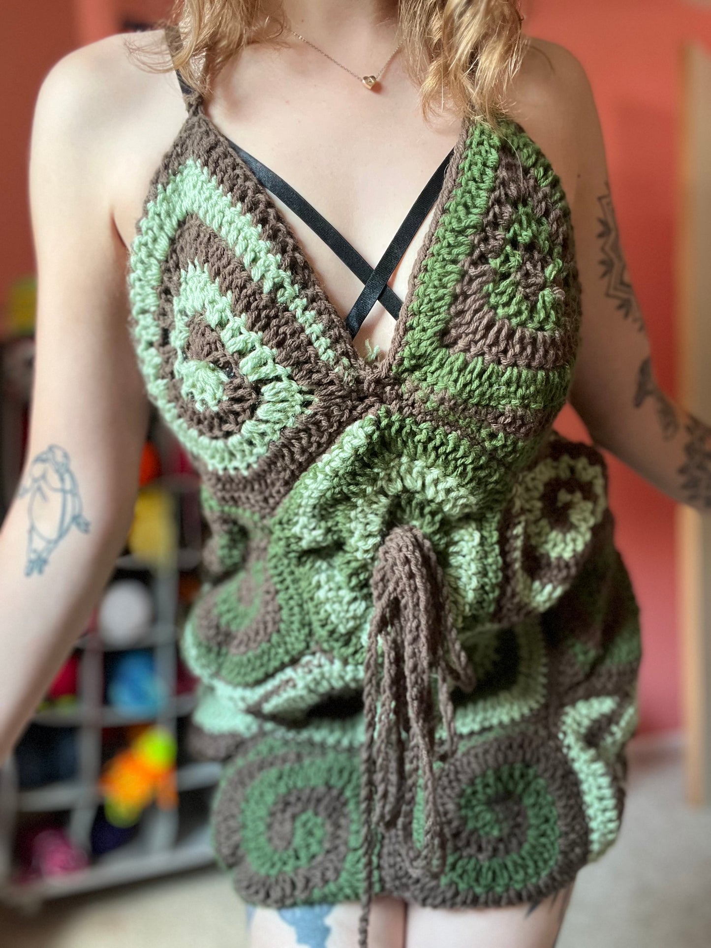 Trippy Daze Dress Prototype S-L