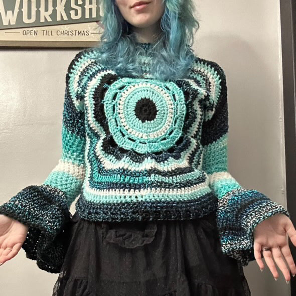 Eyes to Hear Sweater PDF Pattern