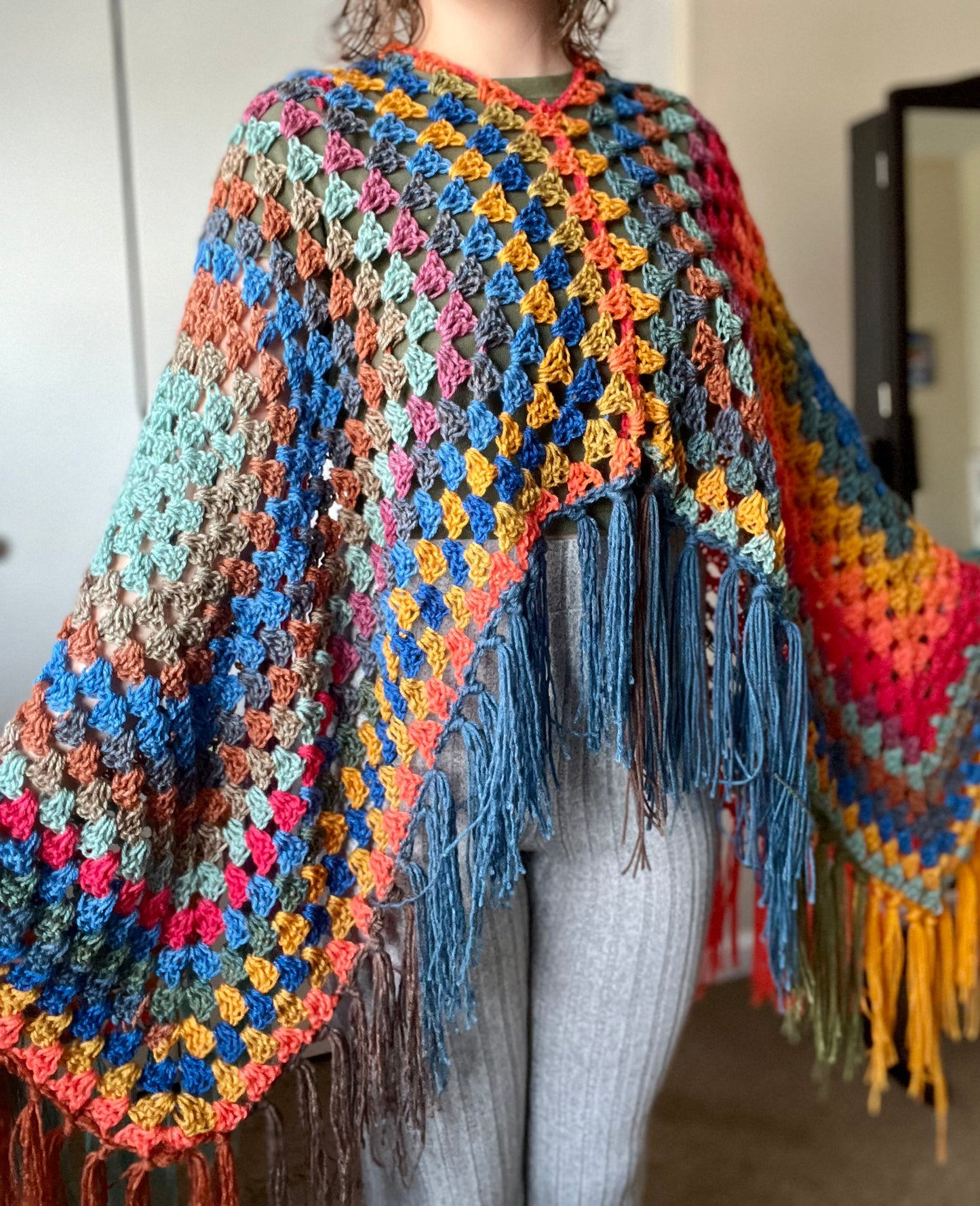 Mikara Crochet Poncho