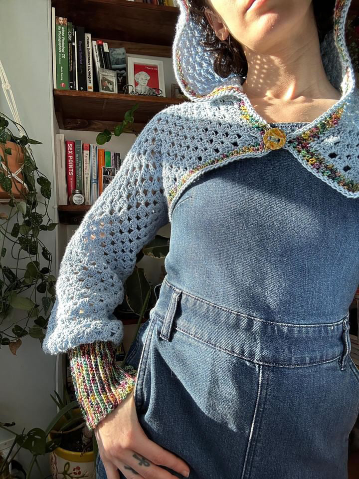 Hooded Bolero PDF Pattern