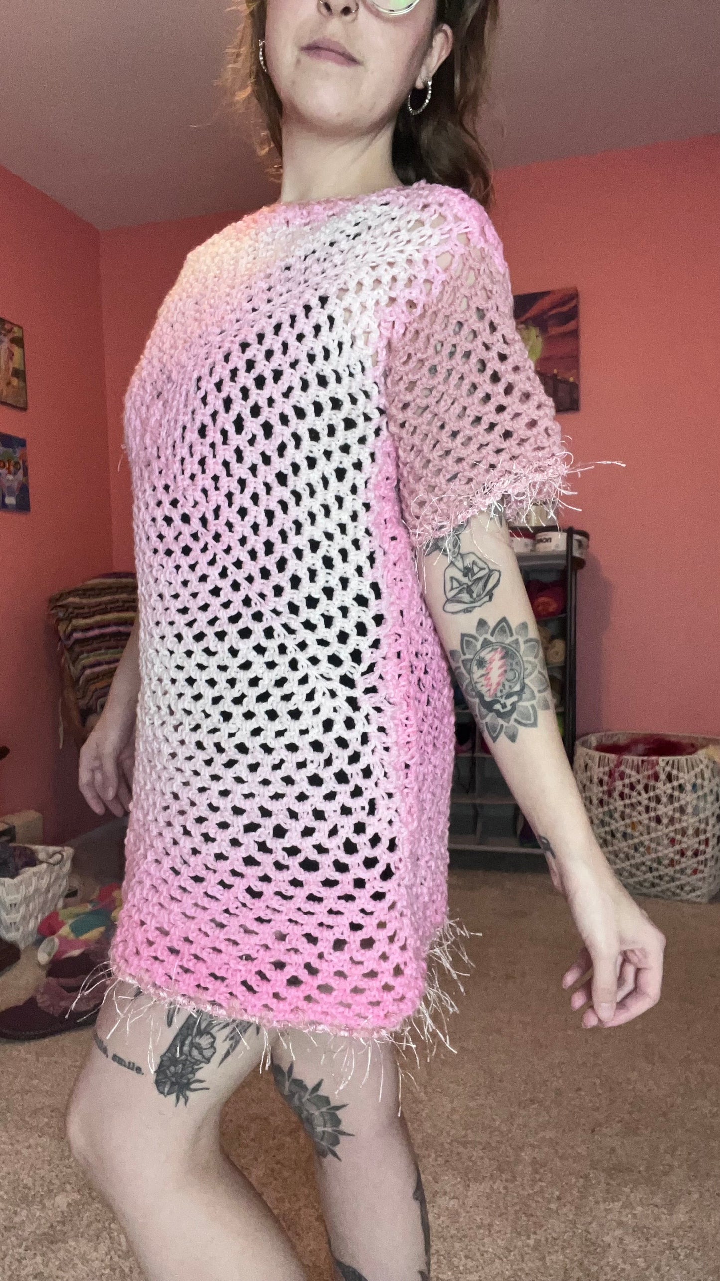 The Sirene Mesh Dress XS-L